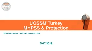 UOSSM Turkey MHPSS & Protection Programs