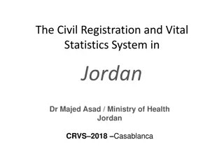 Jordan Civil Registration System Overview