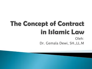 Islamic Business and Contract Law