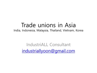 Trade Union Landscape in Asian Countries