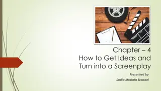 Unique Ways to Spark Screenplay Ideas