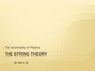 Exploring String Theory and Particle Physics