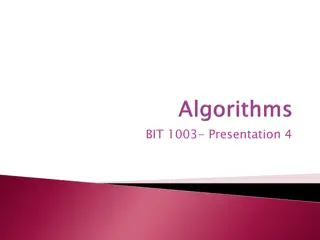 Exploring Algorithmic Concepts and Applications