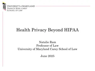 Understanding Health Privacy Beyond HIPAA