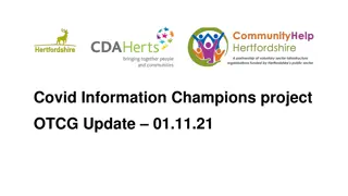 Key Updates on Covid Vaccinations and Community Support in Hertfordshire