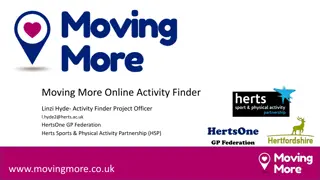 Improving Physical Activity Awareness in Hertfordshire