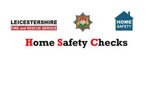 Home Safety Checks and Risk Identification