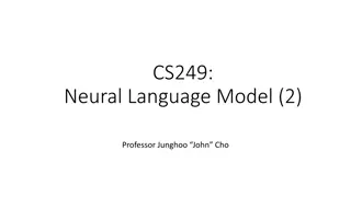 Neural Language Model Overview