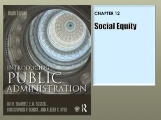 Understanding Social Equity Issues in Society