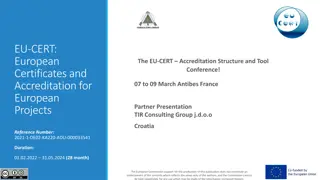 Croatian Adult Education and Accreditation Overview