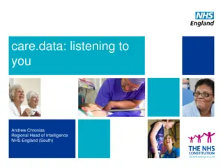 Unlocking the Potential of Care Data