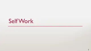 Exploring Self-Work: Agents, Emotions, and Ethics