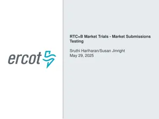 Market Trials & Submissions: System Configurations Overview