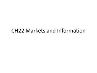 Markets and Information Dynamics