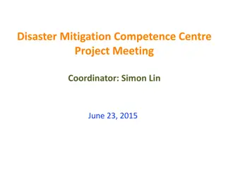 Disaster Mitigation Project Meeting Details