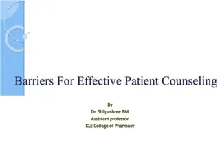 Effective Patient Counseling Strategies