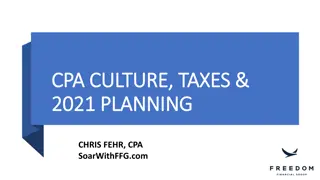 Smart Tax Planning Strategies for 2021