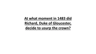Richard III Usurpation in 1483