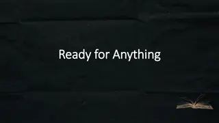 Prepare Your Heart to Seek the Lord
