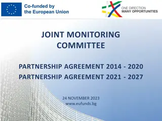 Monitoring Committee Partnership Agreement Findings