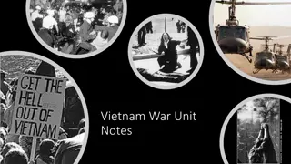 Vietnam War Unit Notes
