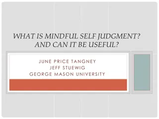 Understanding Mindful Self-Judgment and Nonjudgment