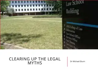 Legal Myth Busting with Dr. Michael Eburn