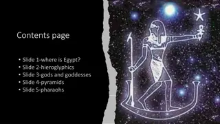 Ancient Egypt: Mysteries and Wonders