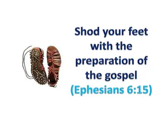 Preparation of the Gospel of Peace: Spiritual Warfare Insights