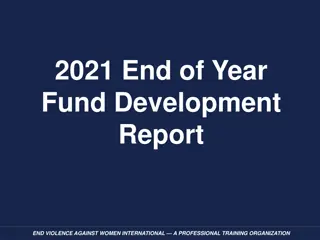 Empowering Women: Fund Development Insights 2021