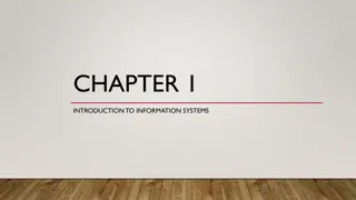 Introduction to Information Systems