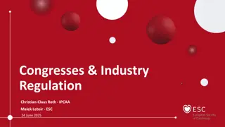 Unified Rules for Congress Industry Regulation
