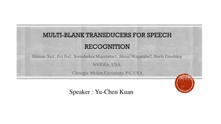 Multi-Blank Transducers for Speech Recognition