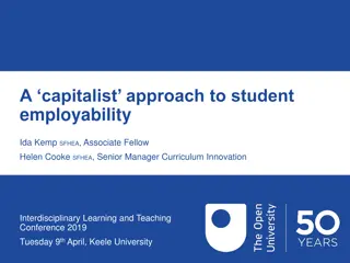 Capitalist Approach to Student Employability Through Interdisciplinary Learning