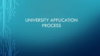 Complete Guide to University Application Process