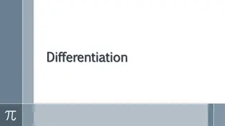Understanding Differentiation Rules