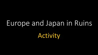 Understanding Europe and Japan in Ruins Activity
