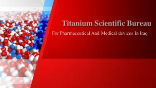 Titanium Scientific Bureau - Pharmaceuticals & Medical Devices in Iraq