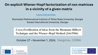Wiener-Hopf Factorization and Matrix Polynomial Analysis