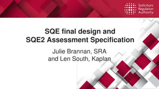 Legal Skills Assessment Specifications