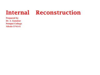Understanding Internal Reconstruction in Accounting