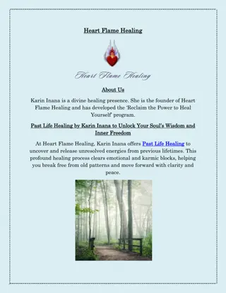 Past Life Healing with Karin Inana for Clearing Karmic Blocks and Releasing Old Patterns