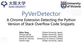 Detection of Python Version Compatibility in Stack Overflow Snippets