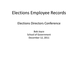 Employee Records and Public Information