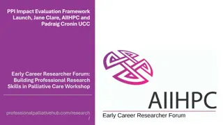 Professional Research Skills in Palliative Care Workshop