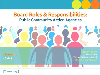 Key Board Responsibilities and Mission Overview
