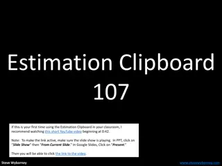 Engage in Estimation Clipboard Fun