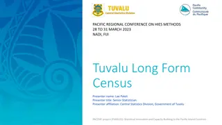 Tuvalu Long Form Census and Household Surveys Analysis
