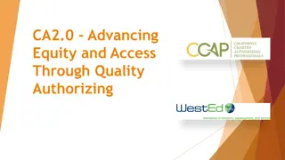 Advancing Equity and Access Through Quality Authorization