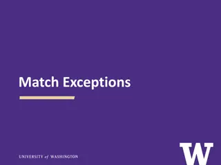 Managing Match Exceptions and Reviewing Invoices